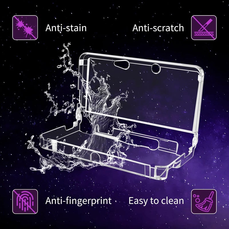 OSTENT Hard Crystal Case Clear Skin Cover Shell for Nintendo 3DS - Image 5